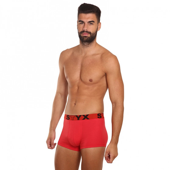 Boxershorts til mænd Styx sport gummi rød (G1064)