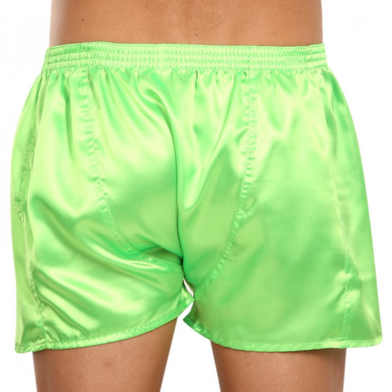 Boxershorts til mænd Styx klassisk gummi satin green (C1069)