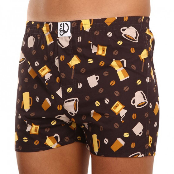 Muntre Boxershorts til mænd Dedoles Kaffebønner (GMLB921)