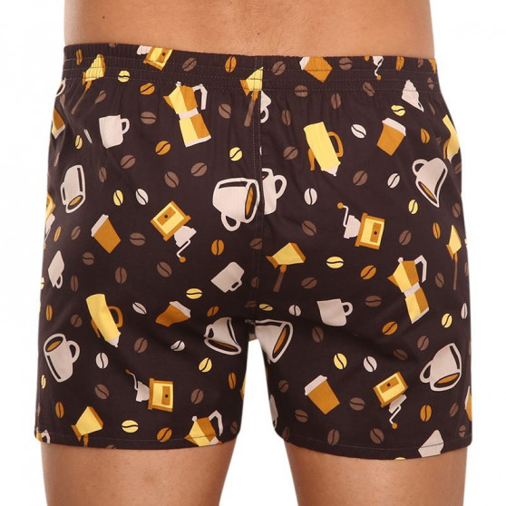 Muntre Boxershorts til mænd Dedoles Kaffebønner (GMLB921)