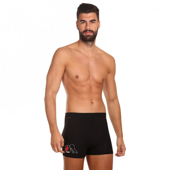 Boxershorts til mænd Nedeto sort (P01057)