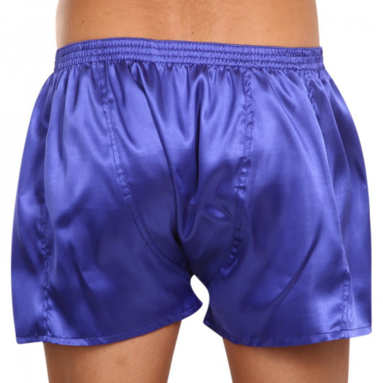 Boxershorts til mænd Styx klassisk gummi satin lilla (C666)