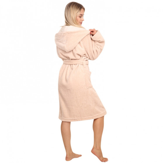 Badekåbe til kvinder Cocoon Secret beige (AK-3549)