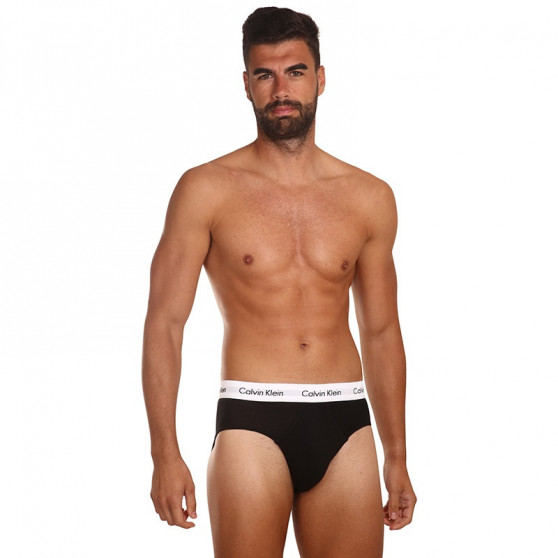 3PACK Trusser til mænd Calvin Klein sort (U2661G-001)