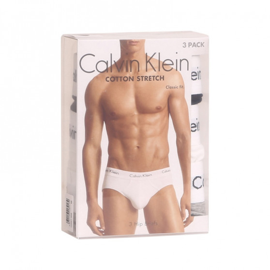 3PACK Trusser til mænd Calvin Klein flerfarvet (U2661G-998)