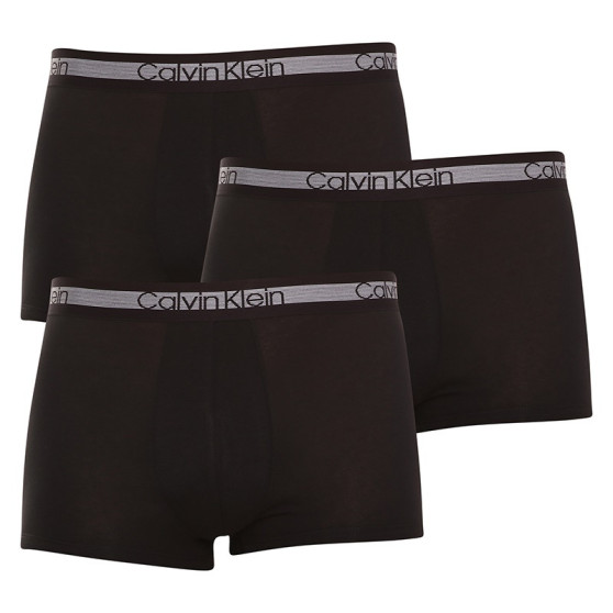 3PACK Boxershorts til mænd Calvin Klein sort (NB1799A-001)