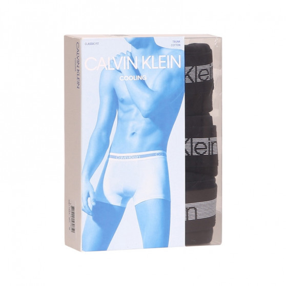 3PACK Boxershorts til mænd Calvin Klein sort (NB1799A-001)