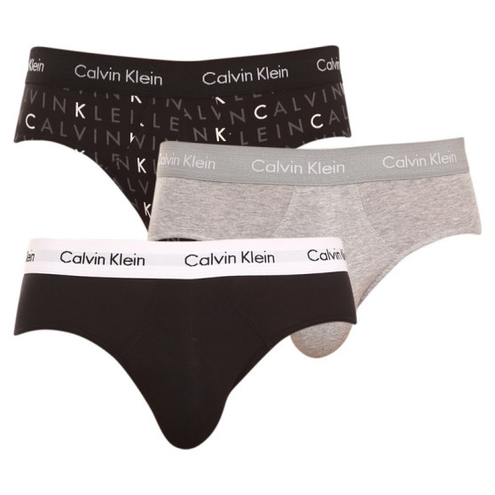 3PACK Trusser til mænd Calvin Klein flerfarvet (U2661G-YKS)