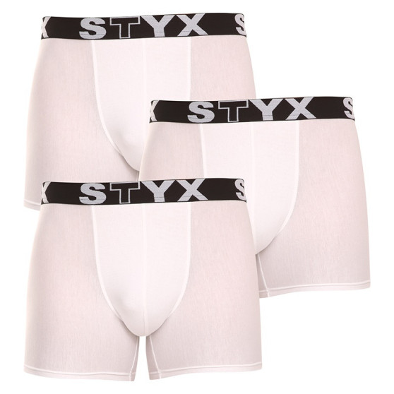 3PACK Boxershorts til mænd Styx lang sportselastik (U10616161)