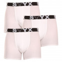 3PACK Boxershorts til mænd Styx lang sportselastik (U10616161)