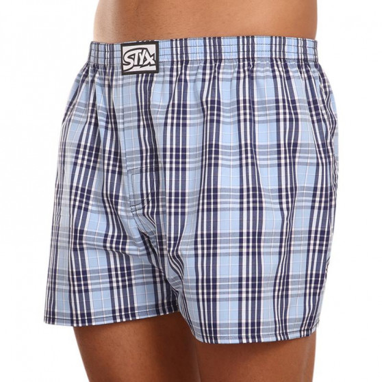 3PACK Boxershorts til mænd Styx classic elastic flerfarvet (A1040710)