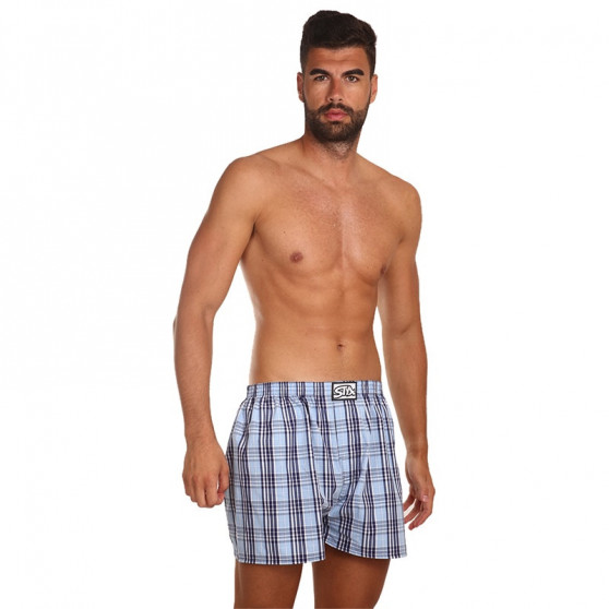 3PACK Boxershorts til mænd Styx classic elastic flerfarvet (A1040710)