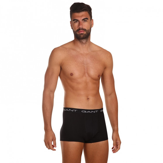 3PACK Boxershorts til mænd Gant sort (900003003-005)