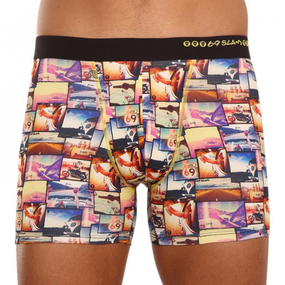 3PACK Boxershorts til mænd 69SLAM fit mix (PACMRT-PO)