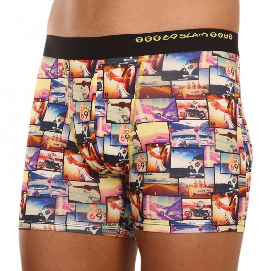 3PACK Boxershorts til mænd 69SLAM fit mix (PACMRT-PO)