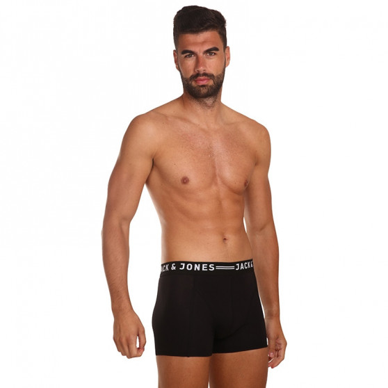 3PACK Boxershorts til mænd Jack and Jones sort (12081832 - black/black)