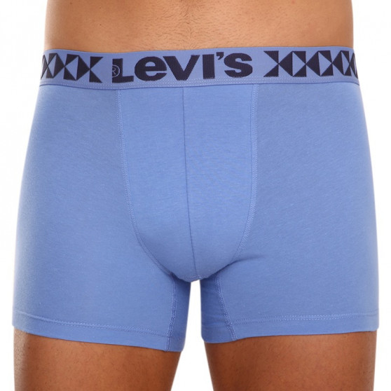 3PACK Boxershorts til mænd Levis blå (701203918 001)