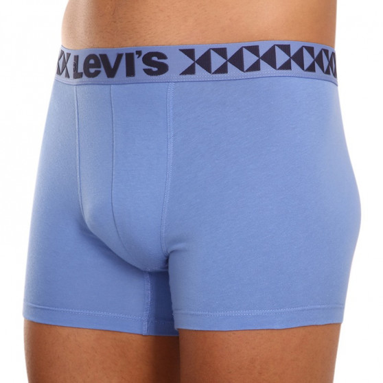 3PACK Boxershorts til mænd Levis blå (701203918 001)