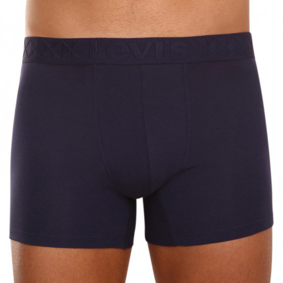 3PACK Boxershorts til mænd Levis blå (701203918 001)