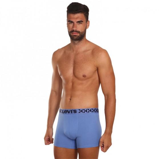 3PACK Boxershorts til mænd Levis blå (701203918 001)