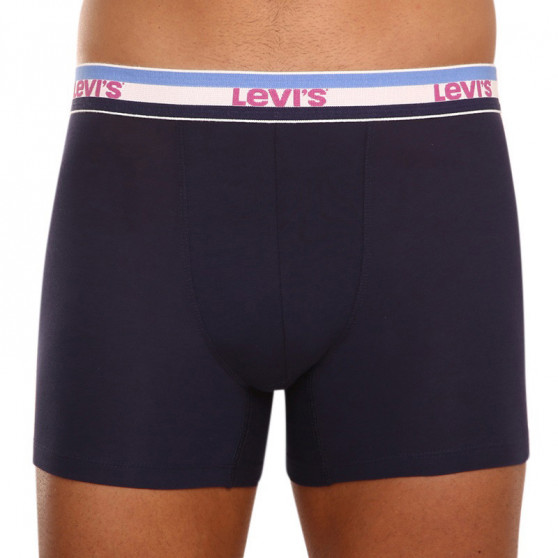 3PACK Boxershorts til mænd Levis flerfarvet (701205104 002)