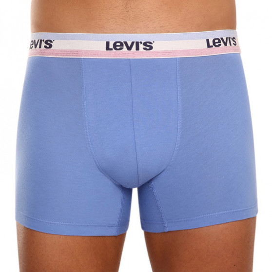 3PACK Boxershorts til mænd Levis flerfarvet (701205104 002)