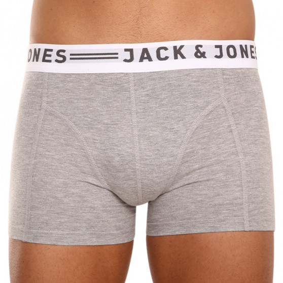 3PACK Boxershorts til mænd Jack and Jones flerfarvet (12081832 - light grey)