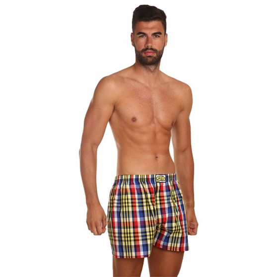 3PACK Boxershorts til mænd Styx classic elastic flerfarvet (A8333840)