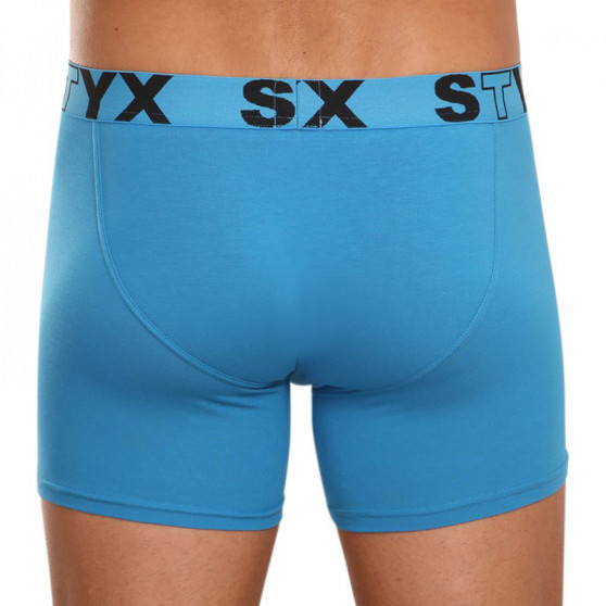 3PACK Boxershorts til mænd Styx lang sportselastik flerfarvet (U9696167)