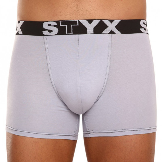 3PACK Boxershorts til mænd Styx lang sportselastik flerfarvet (U9696167)