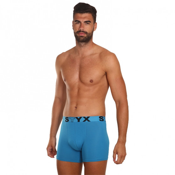 3PACK Boxershorts til mænd Styx lang sportselastik flerfarvet (U9696167)