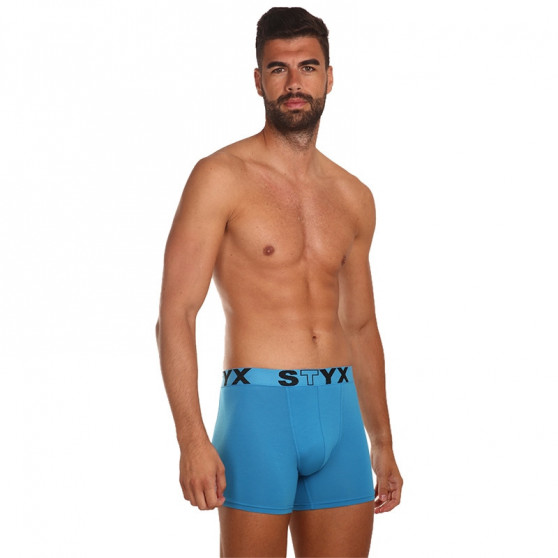 3PACK Boxershorts til mænd Styx lang sportselastik flerfarvet (U9696167)