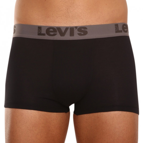 3PACK Boxershorts til mænd Levis sort (905042001 016)