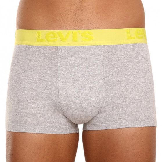 3PACK Boxershorts til mænd Levis grå (905042001 015)