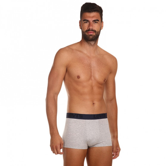 3PACK Boxershorts til mænd Levis grå (905042001 015)