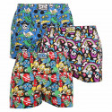 3PACK Boxershorts til mænd Styx art klassisk gummi flerfarvet (A11555850)