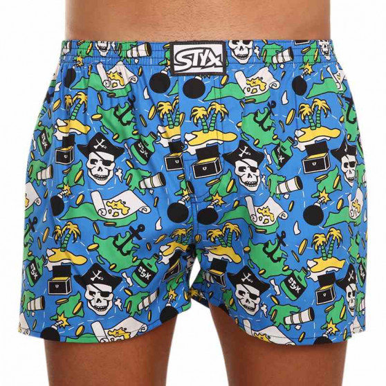 3PACK Boxershorts til mænd Styx art klassisk gummi flerfarvet (A11555850)