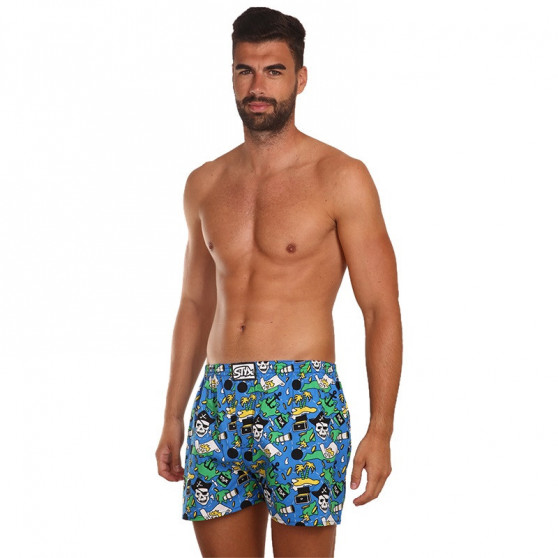 3PACK Boxershorts til mænd Styx art klassisk gummi flerfarvet (A11555850)