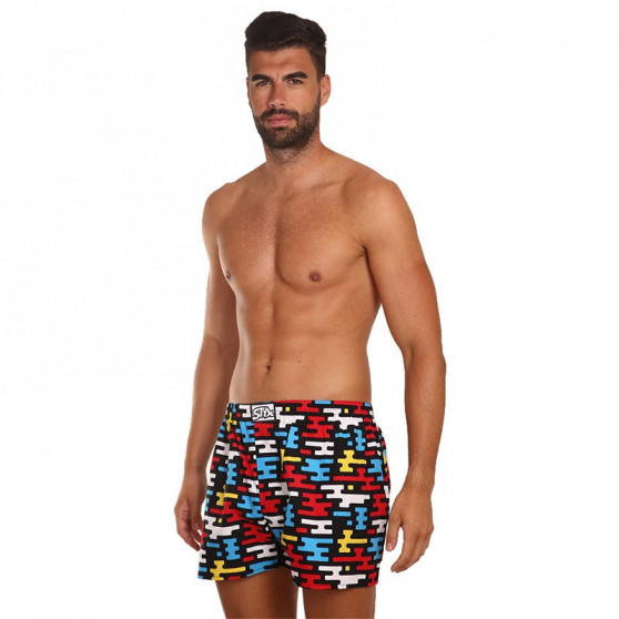 3PACK Boxershorts til mænd Styx art klassisk gummi flerfarvet (A11545657)