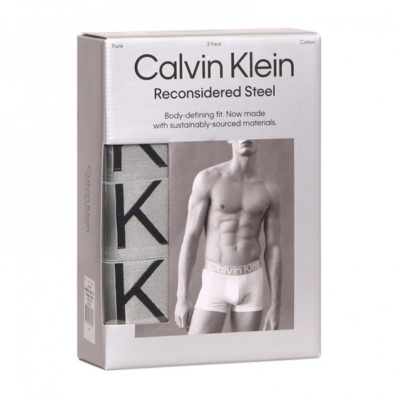 3PACK Boxershorts til mænd Calvin Klein sort (NB3130A-7V1)