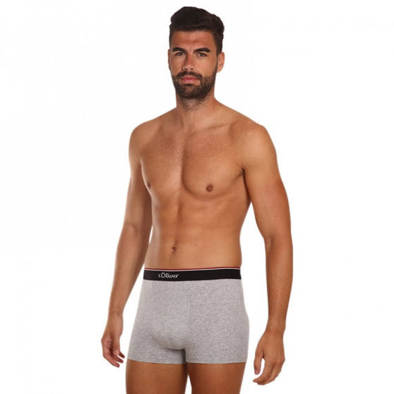 3PACK Boxershorts til mænd S.Oliver flerfarvet (JH-35B-84225411)