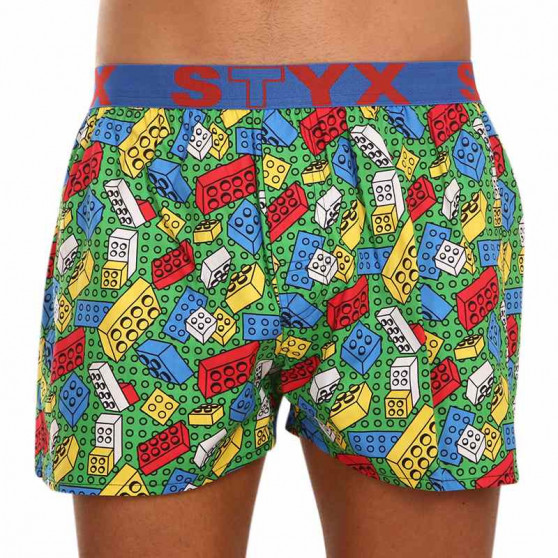 3PACK Boxershorts til mænd Styx art sports gummi (B11555457)