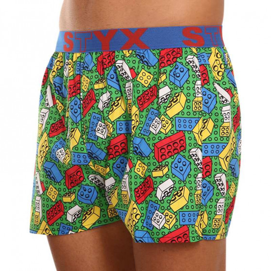 3PACK Boxershorts til mænd Styx art sports gummi (B11555457)