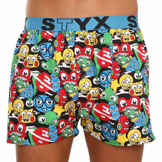 3PACK Boxershorts til mænd Styx art sports gummi (B11555457)