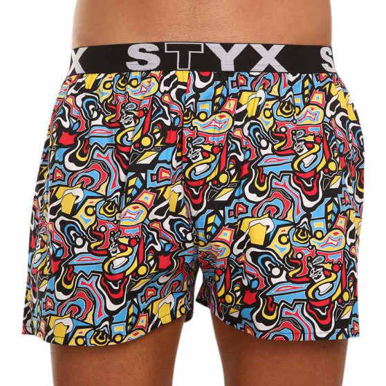 3PACK Boxershorts til mænd Styx art sports gummi (B11555457)