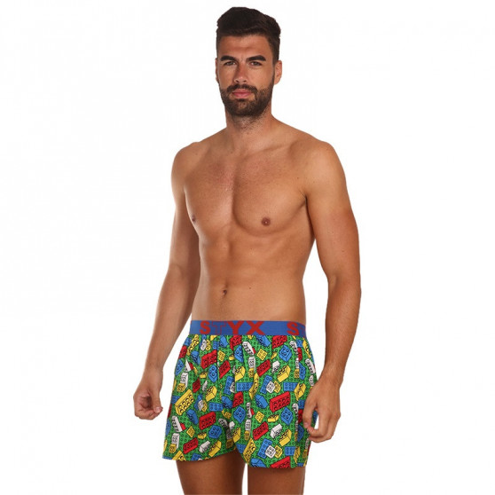 3PACK Boxershorts til mænd Styx art sports gummi (B11555457)