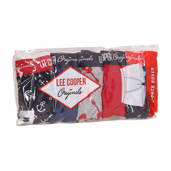 5PACK Boxershorts til mænd Lee Cooper flerfarvet (LCU32007033-1414516)