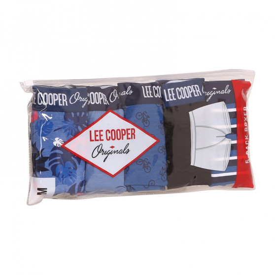 5PACK Boxershorts til mænd Lee Cooper flerfarvet (LCU32007034-1414517)