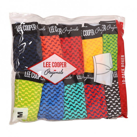 10PACK Boxershorts til mænd Lee Cooper flerfarvet (LCUBOX10P0103-1769862)