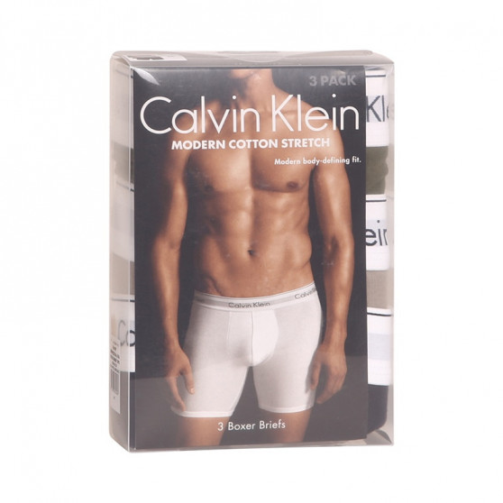 3PACK Boxershorts til mænd Calvin Klein flerfarvet (NB2381A-67A)